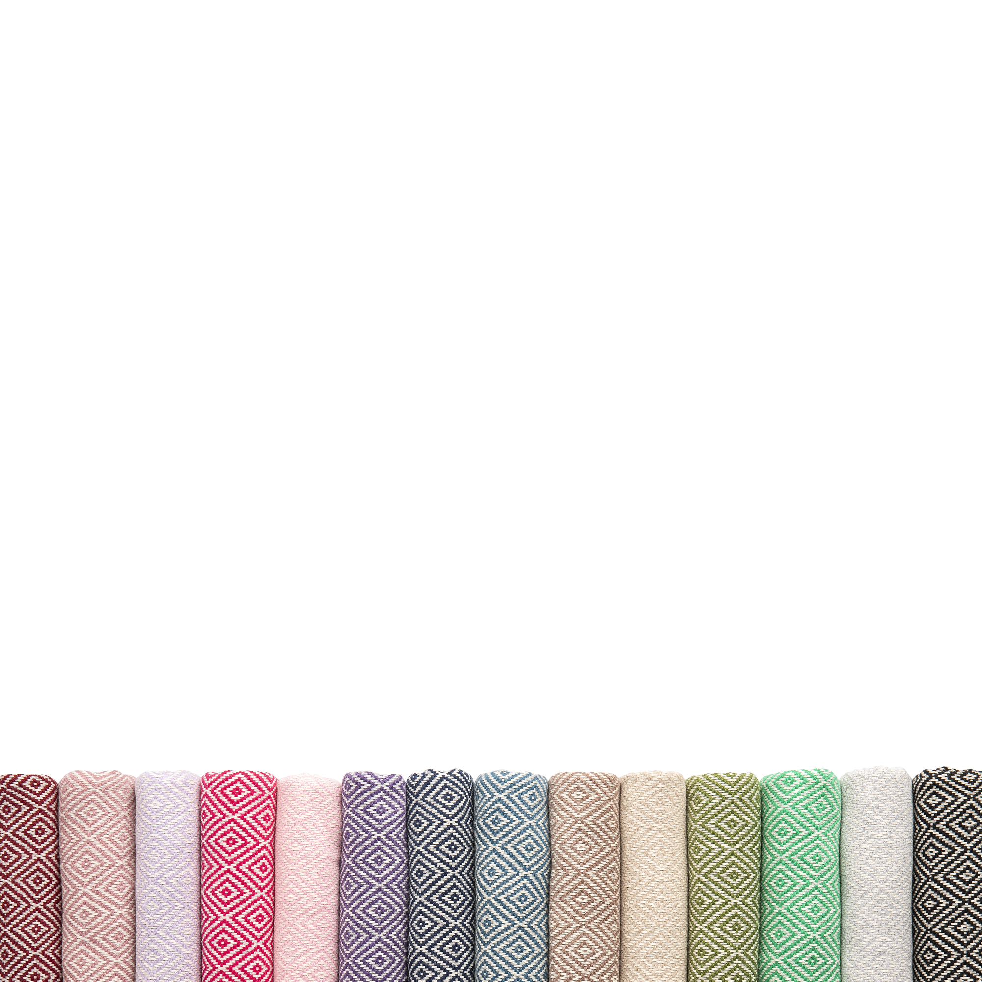 Diamond weave in detail — Lucidus peshtemal fabric